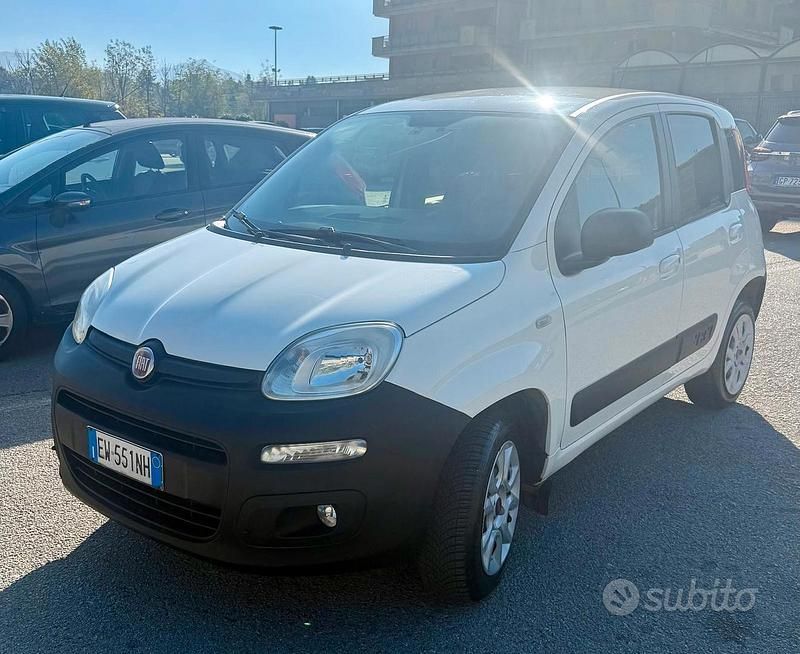 Usata Fiat Panda 4x4 75 CV (55 kW) 2014 Bianco Utilitaria