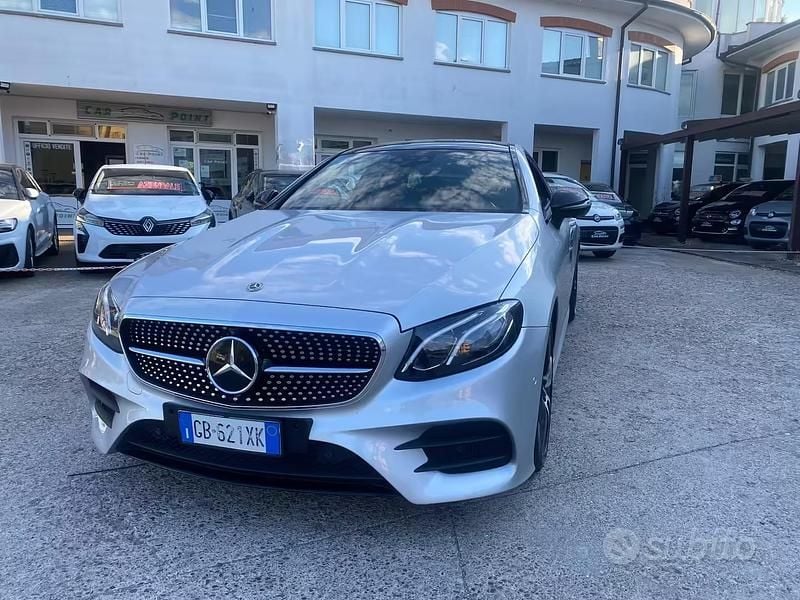 Usata Mercedes E220 Premium Plus 194 CV (142 kW) 2018 Grigio Coupé