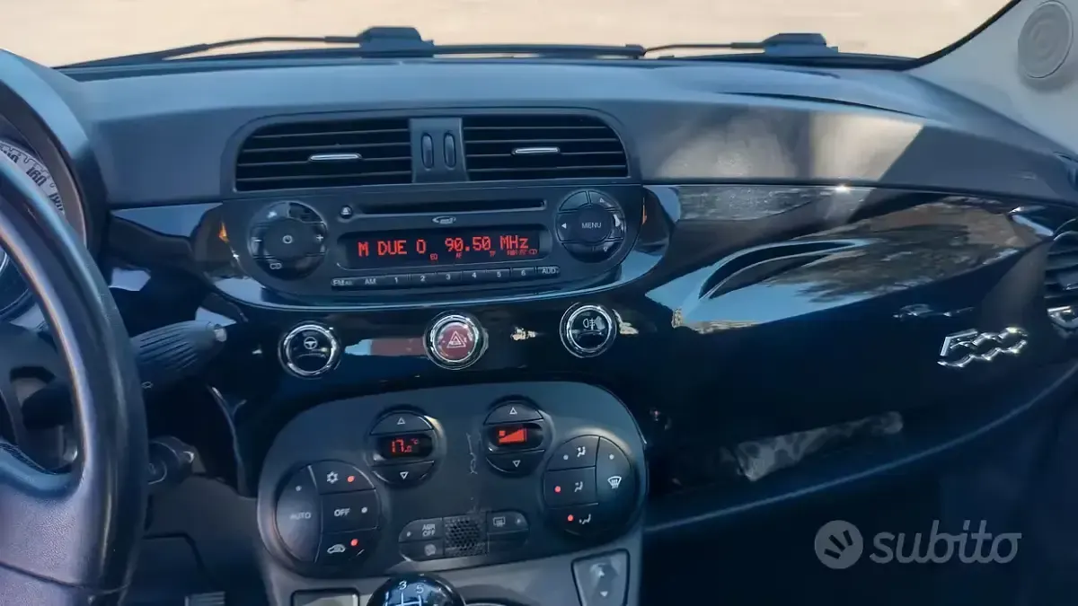 Usata Fiat 500 95 CV (69 kW) 2010 Nero Berlina