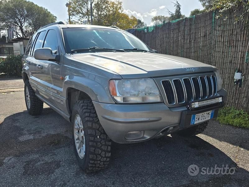 Usata Jeep Grand Cherokee Limited 163 CV (119 kW) 2002 Grigio SUV