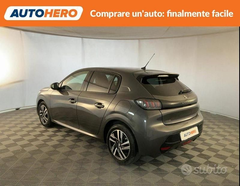 Usata Peugeot 208 Allure 102 CV (75 kW) 2020 Grigio Utilitaria
