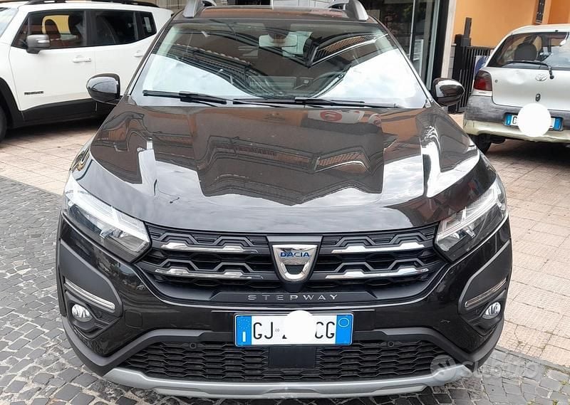 Usata Dacia Sandero Expression 91 CV (66 kW) 2022 Nero Berlina