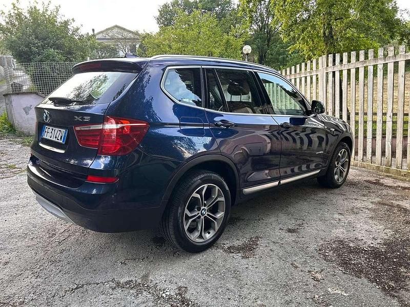 Usata BMW X3 xLine 190 CV (139 kW) 2016 Blu/azzurro SUV