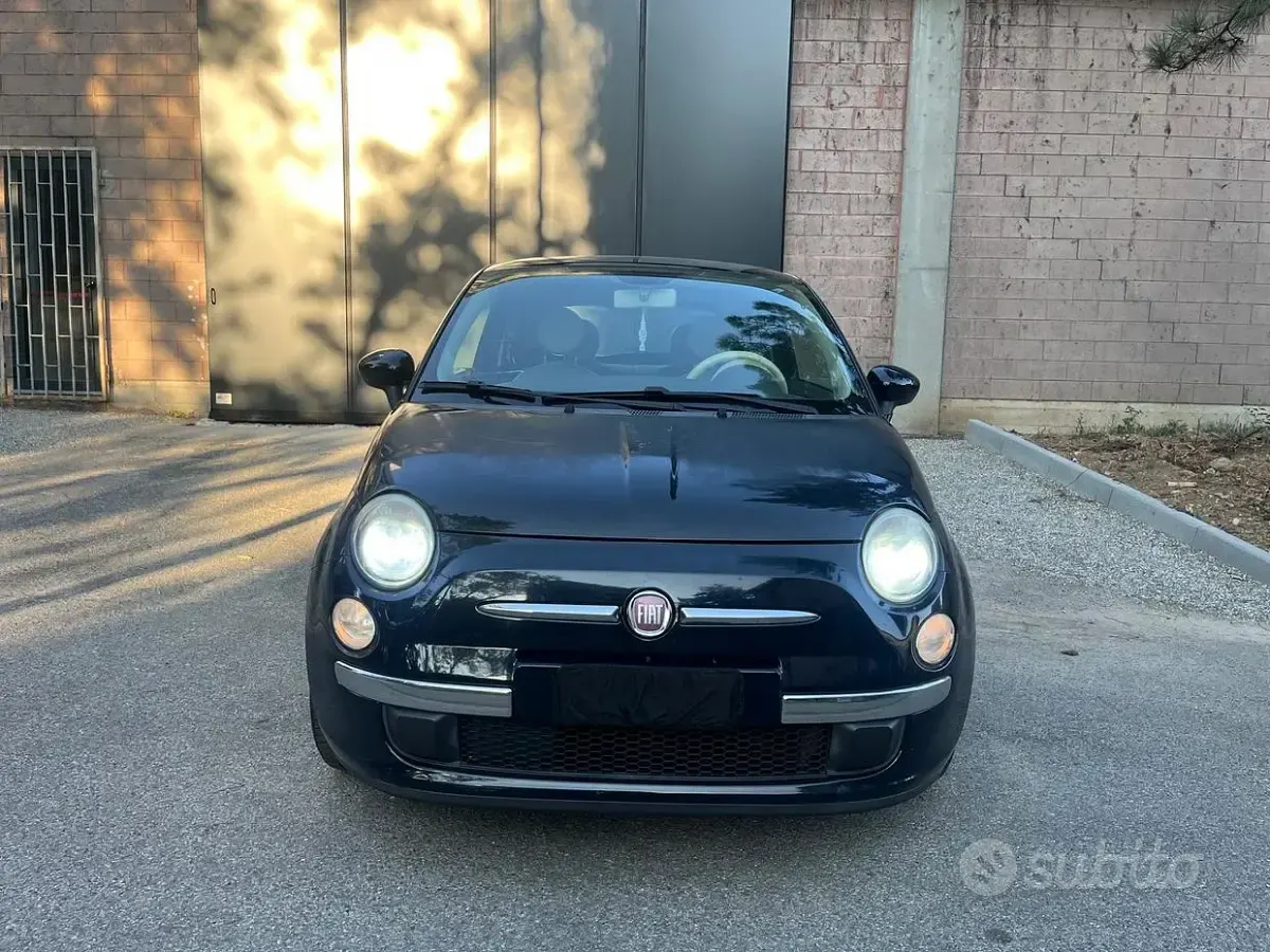 Usata Fiat 500 69 CV (50 kW) 2011 Nero Berlina
