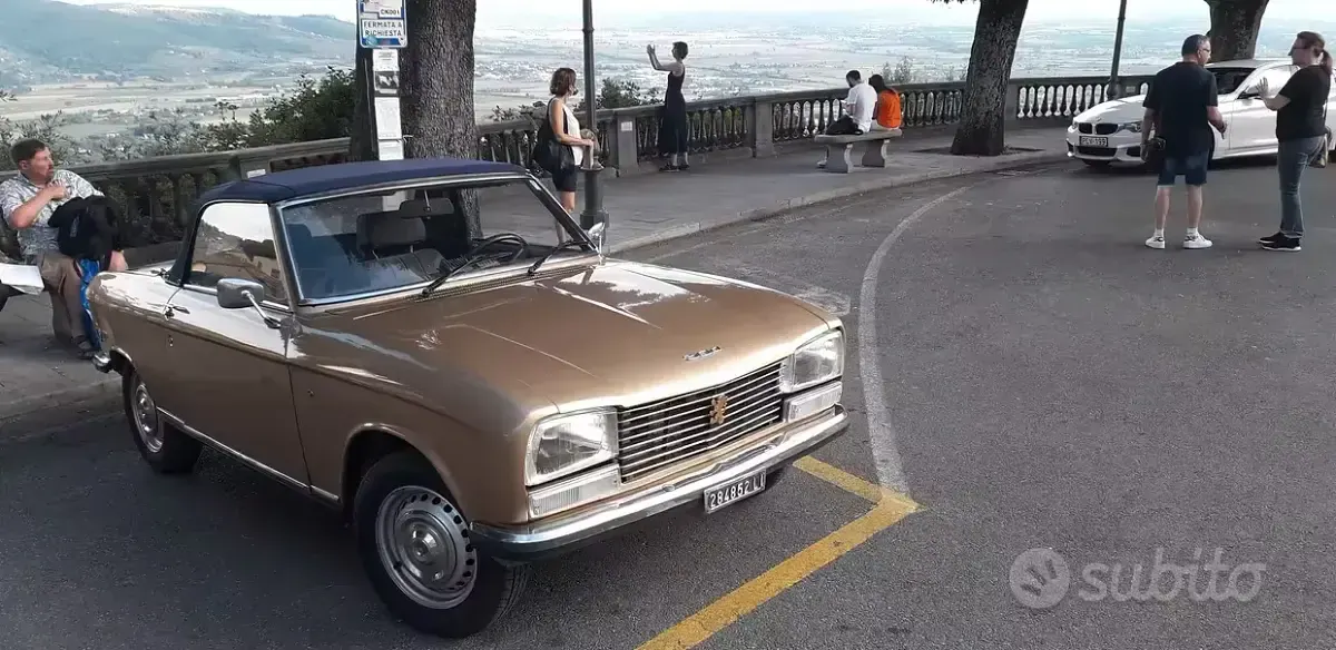 Usata Peugeot 304 S 1970 Giallo Cabrio