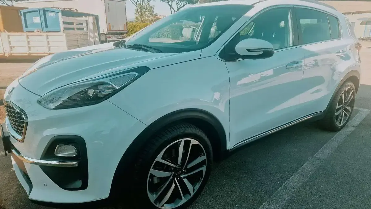 Usata Kia Sportage GT-Line 136 CV (100 kW) 2021 Bianco SUV