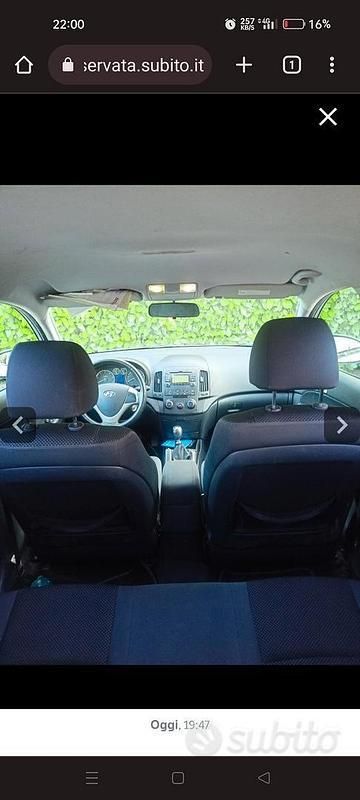 Grigio Usata 2010 Hyundai i30 Station wagon | 1250 € (Ottimo prezzo) - Immagine 1/4