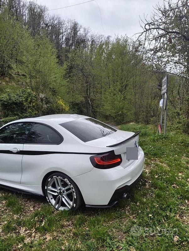 Usata BMW 220 190 CV (139 kW) 2014 Bianco Coupé