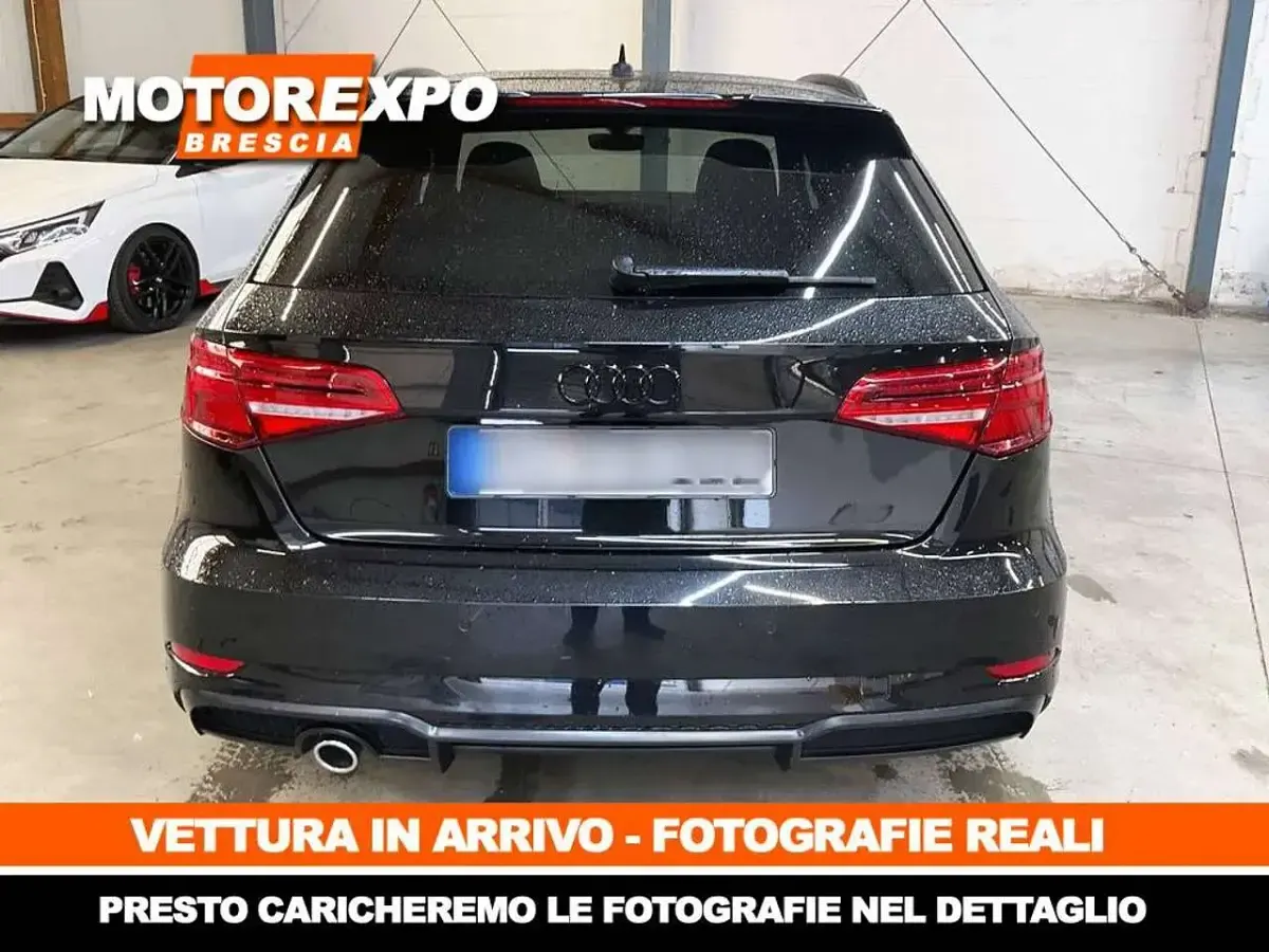 Usata Audi A3 S-Line 116 CV (85 kW) 2019 Nero Berlina