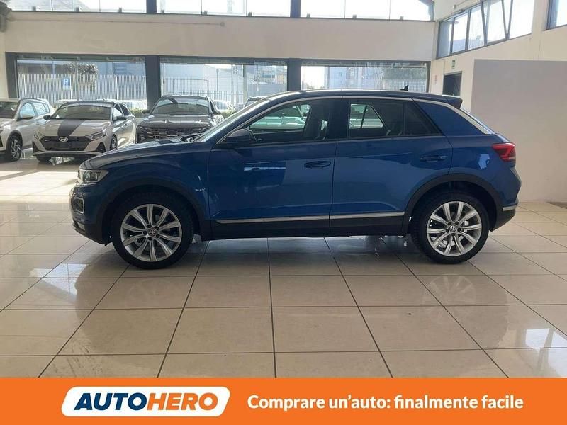 Usata VW T-Roc Advance 116 CV (85 kW) 2020 Blu/azzurro SUV