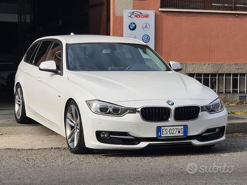 Bianco Usata 2014 BMW 330 Sport Line Station wagon | 11.990 € (Ottimo prezzo) - Immagine 1/4