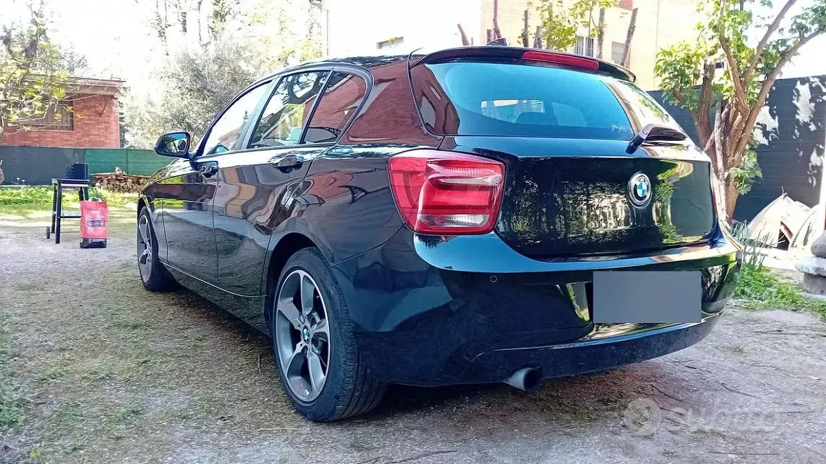 Usata BMW 116 136 CV (100 kW) 2012 Nero Utilitaria