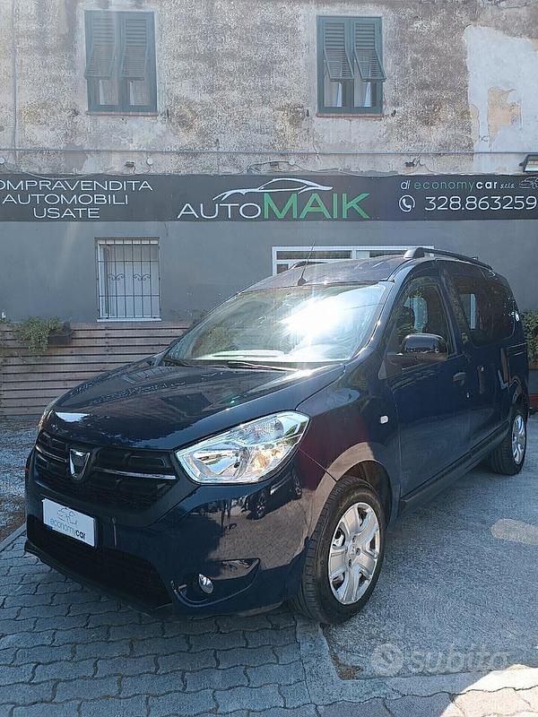 Blu Usata 2019 Dacia Dokker Monovolume | 11.900 € - Immagine 1/4