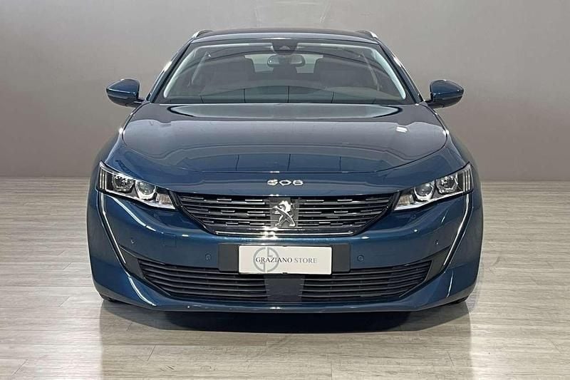 Usata Peugeot 508 Active 131 CV (96 kW) 2021 Blu met Station wagon