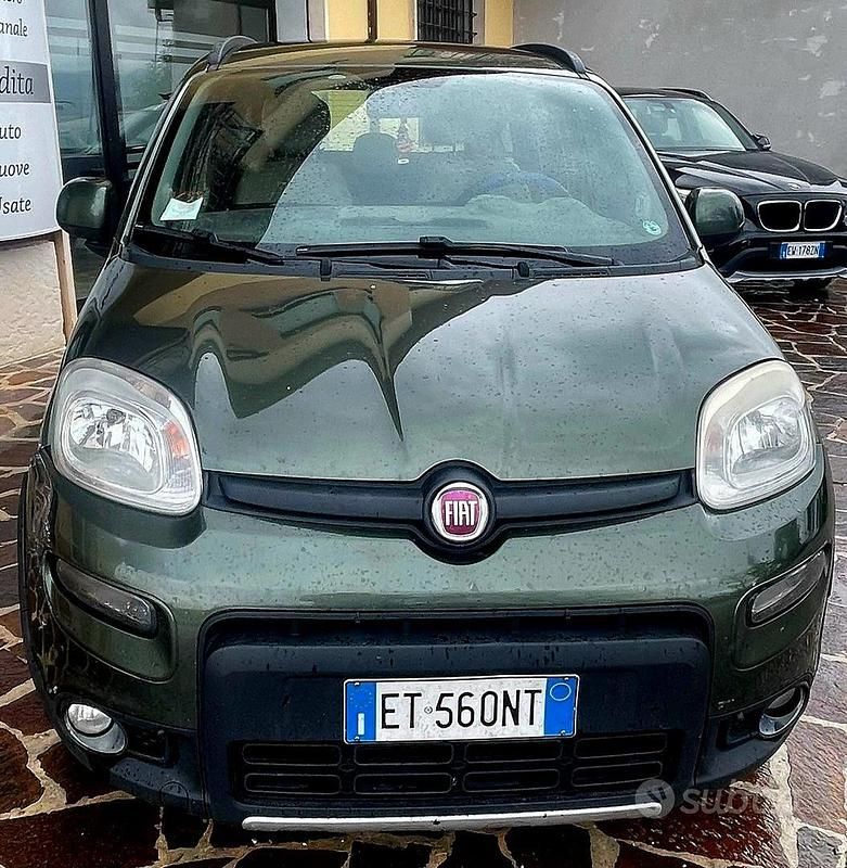 Usata Fiat Panda 4x4 80 CV (58 kW) 2014 Verde Utilitaria