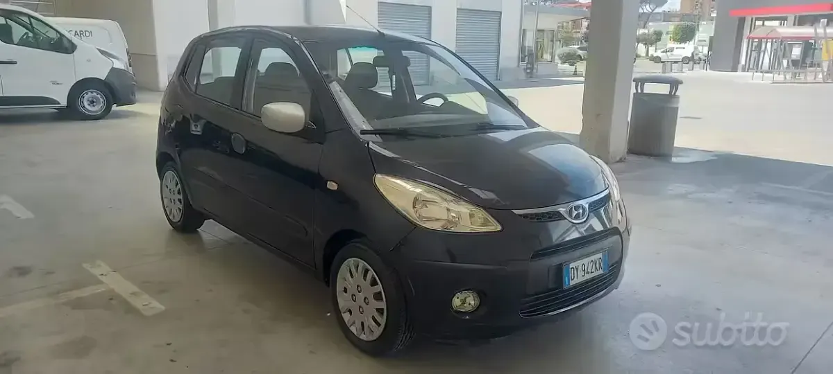 Usata Hyundai i10 64 CV (47 kW) 2009 Nero Utilitaria
