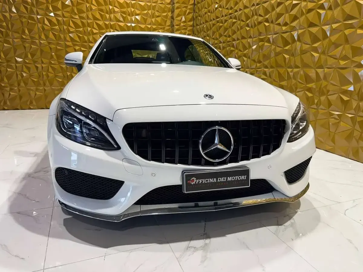 Usata Mercedes C220 Premium Plus 170 CV (125 kW) 2018 Bianco Cabrio