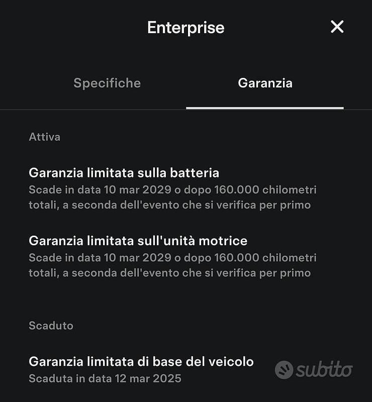 Usata Tesla Model 3 Standard Range 208 kW (283 CV) 2021 Bianco Berlina