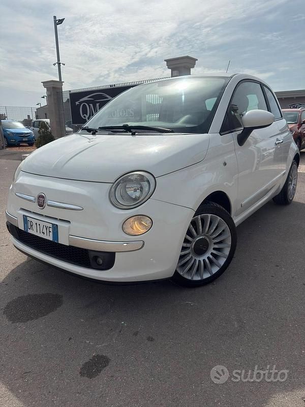 Usata Fiat 500 Lounge 69 CV (50 kW) 2008 Bianco Berlina