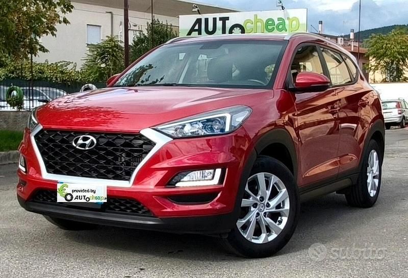 Usata Hyundai Tucson Premium 116 CV (85 kW) 2019 Rosso SUV