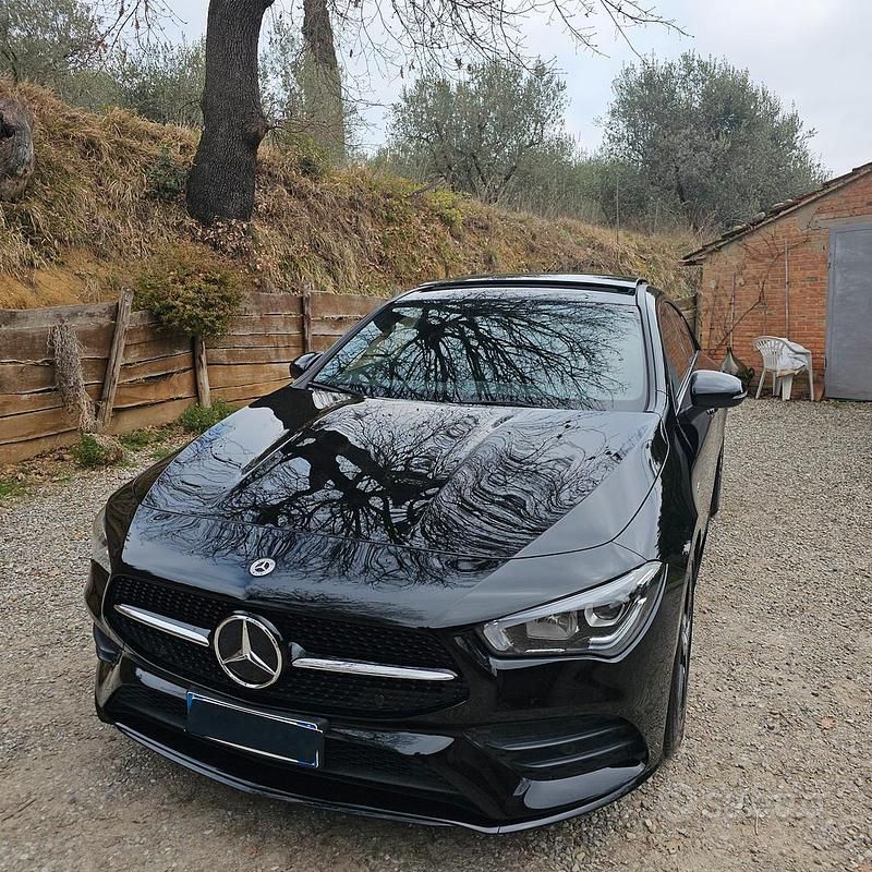 Usata Mercedes CLA200 Premium 150 CV (110 kW) 2021 Nero Coupé