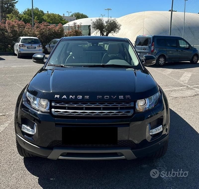 Usata Land Rover Range Rover evoque 2012 Nero SUV