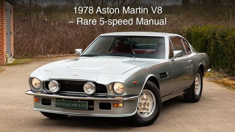 Usata Aston Martin V8 315 CV (231 kW) 1970 Argento Coupé