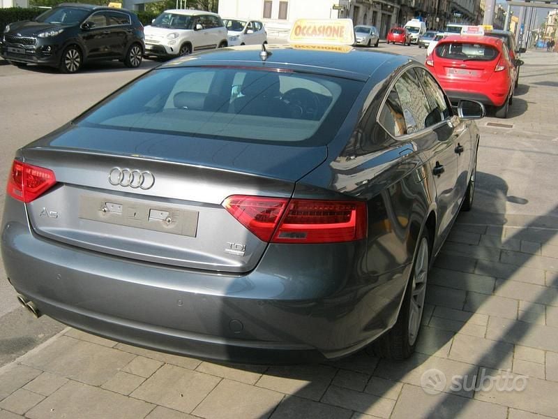 Usata Audi A5 Sportback S-Line 177 CV (130 kW) 2014 Grigio Utilitaria