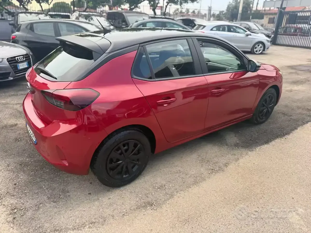Usata Opel Corsa Elegance 75 CV (55 kW) 2020 Rosso Utilitaria
