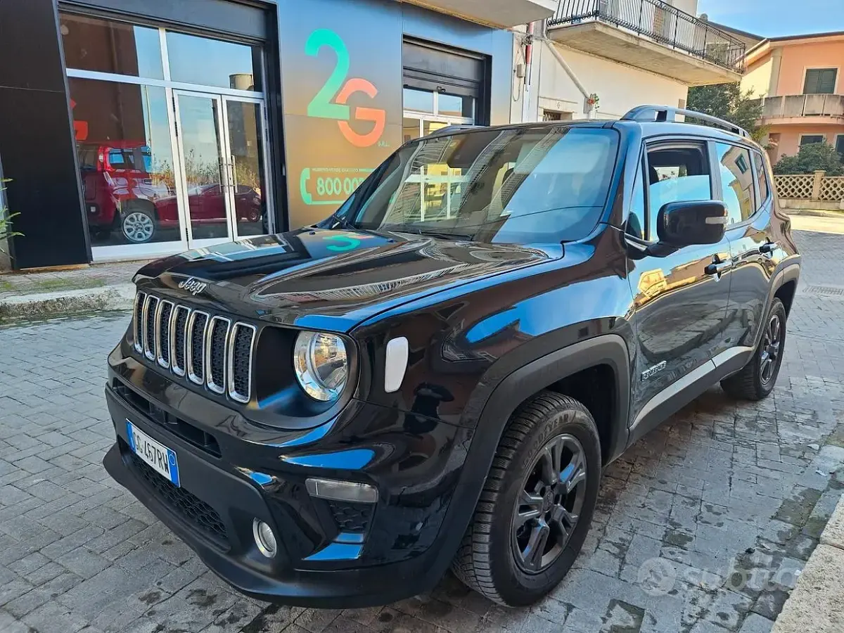 Usata Jeep Renegade Longitude 131 CV (96 kW) 2021 Nero SUV
