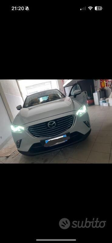 Usata Mazda CX-3 105 CV (77 kW) 2016 Bianco SUV