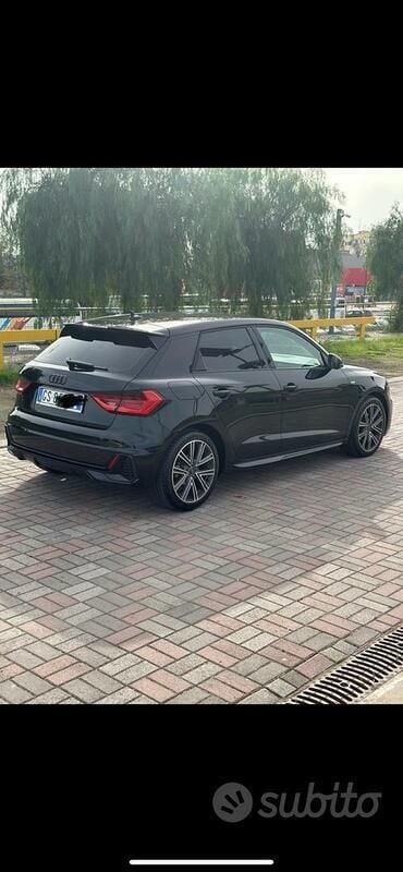 Usata Audi A1 Sportback S-Line 95 CV (69 kW) 2023 Nero Utilitaria