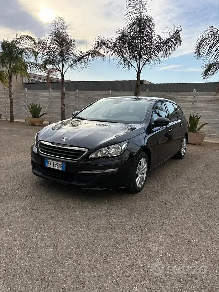 Usata Peugeot 308 116 CV (85 kW) 2014 Nero Station wagon