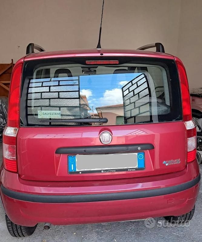 Usata Fiat Panda Active 77 CV (56 kW) 2011 Rosso Utilitaria