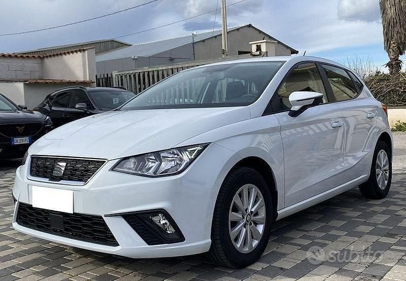 Usata Seat Ibiza Style 95 CV (69 kW) 2020 Bianco Utilitaria