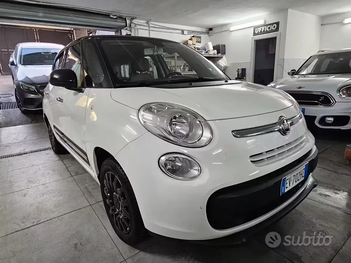 Usata Fiat 500L Living 85 CV (62 kW) 2015 Bianco Monovolume
