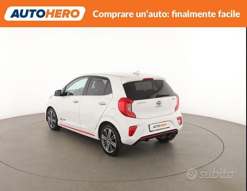 Begagnad Kia Picanto GT-Line 101 HK (74 kW) 2018 Vit Halvkombi