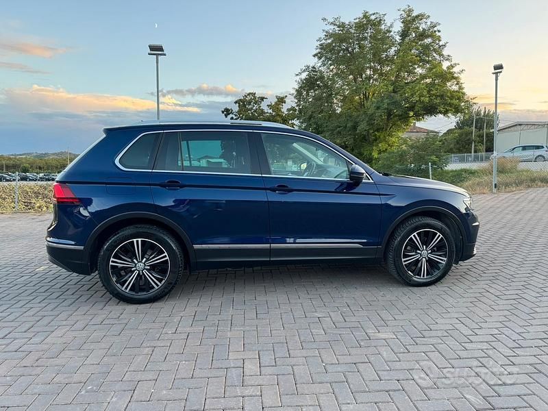 Usata VW Tiguan Executive 150 CV (110 kW) 2016 Blu SUV