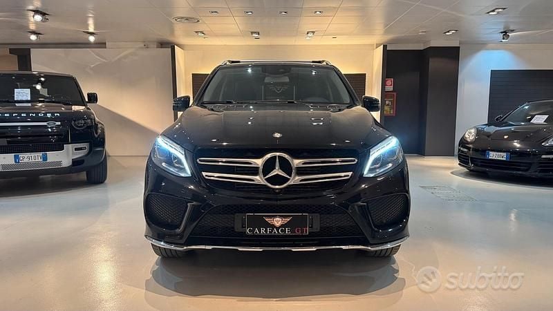 Usata Mercedes GLE350 258 CV (189 kW) 2017 Nero SUV
