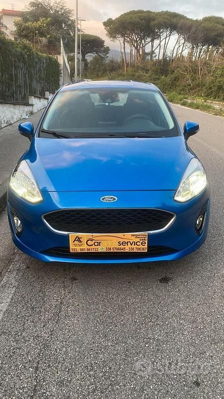 Usata Ford Fiesta 75 CV (55 kW) 2020 Blu Utilitaria