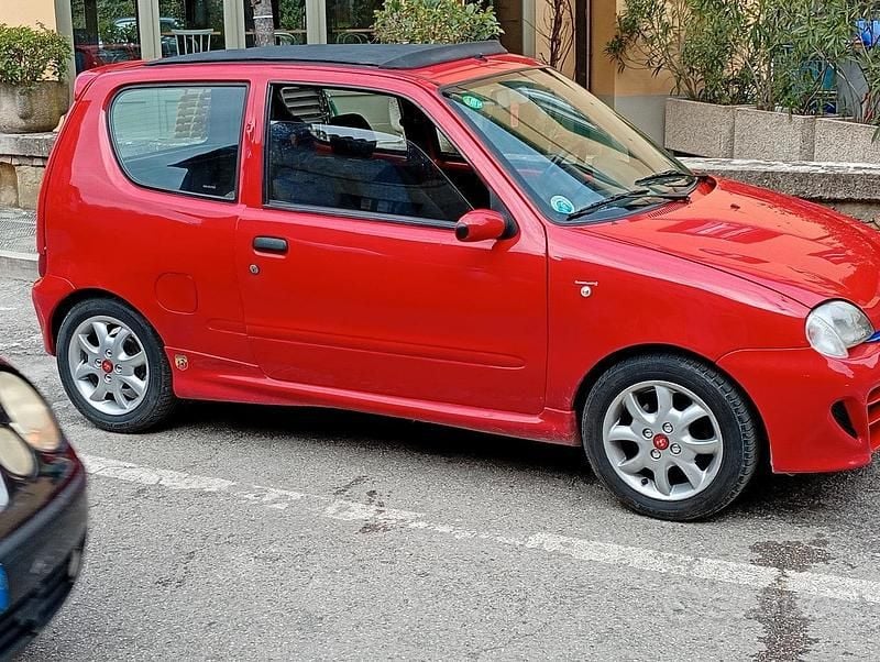 Usata Fiat 600 Abarth 1998 Rosso Berlina