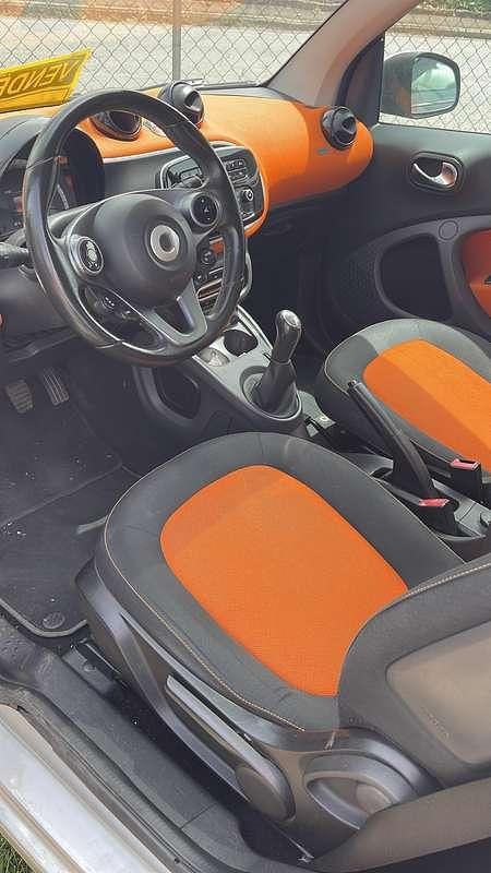 Usata Smart ForFour Passion 61 CV (44 kW) 2016 Nero Utilitaria