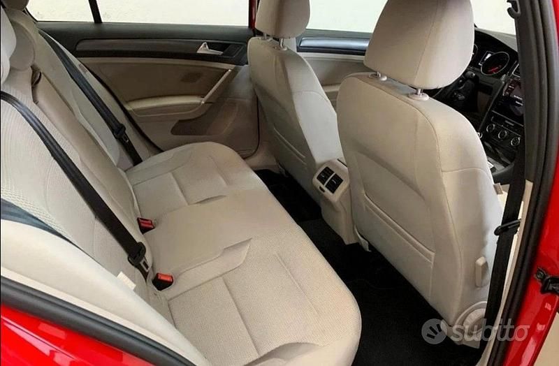 Usata VW Golf VII Business 110 CV (80 kW) 2018 Rosso Berlina