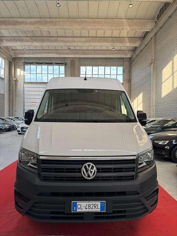 Usata VW Crafter 140 CV (102 kW) 2022 Bianco Furgone