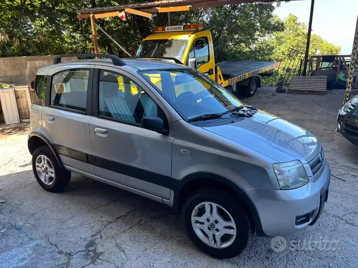 Usado Fiat Panda 4x4 Climbing 60 HP (44 kW) 2007 Cinzento Citadino