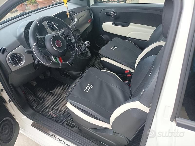 Usata Fiat 500S Sport 95 CV (69 kW) 2017 Bianco Coupé