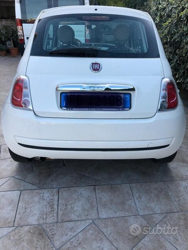 Usata Fiat 500 95 CV (69 kW) 2016 Bianco Utilitaria