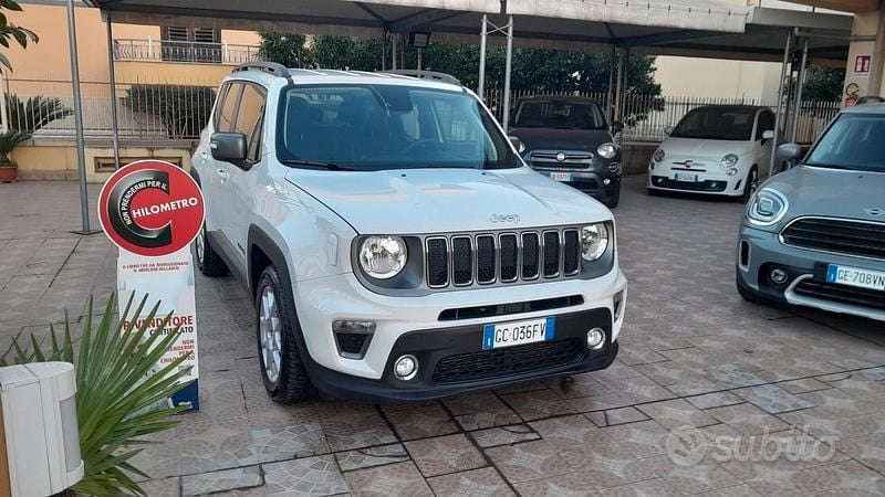 Usata Jeep Renegade Limited 131 CV (96 kW) 2020 Bianco SUV