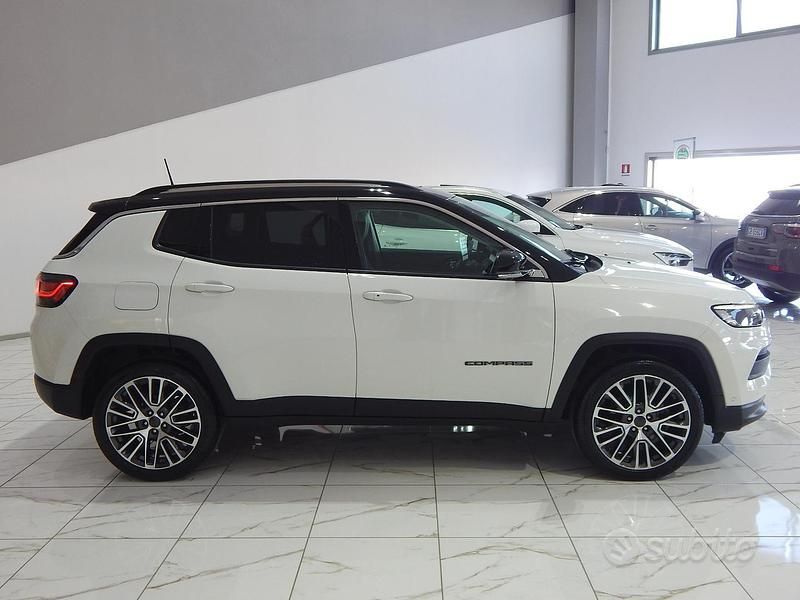 Usata Jeep Compass Limited 131 CV (96 kW) 2021 Bianco SUV