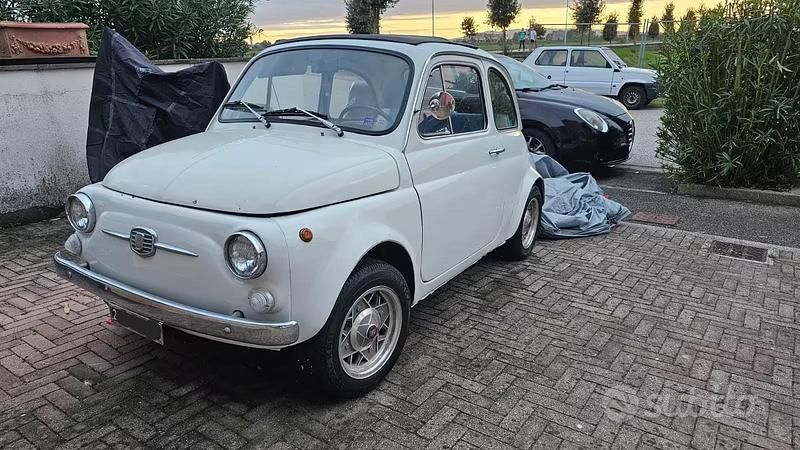 Usata Fiat 500 1970 Bianco Utilitaria